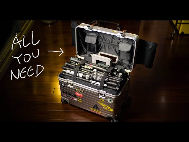 My Entire Professional Videography Kit in A Carry-on