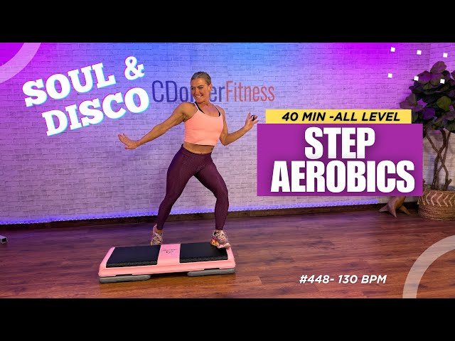 40-Minute -70s Music - Cardio Step Aerobics Workout | 130 BPM Music