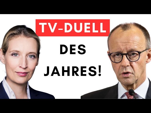 Ganz Deutschland spricht über das TV-Duell! Weidel & Merz sagen zu!