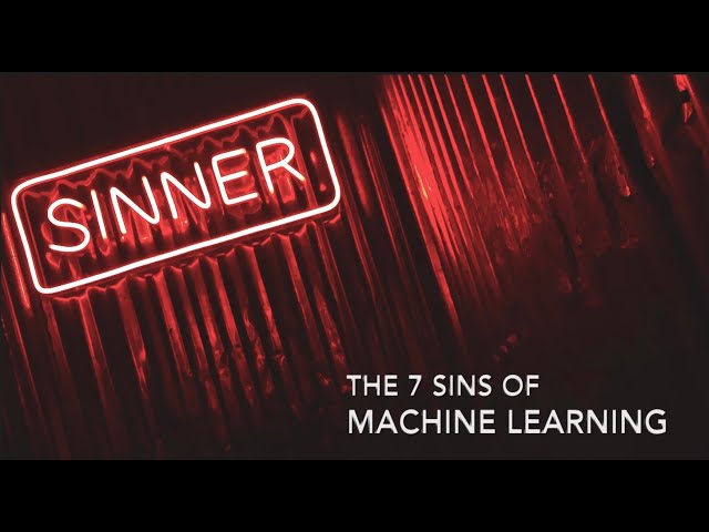 Maier Unleashed: The Seven Sins of Machine Learning