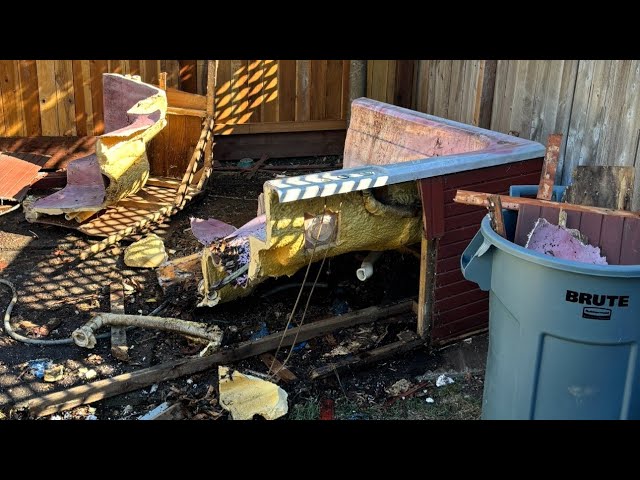 Hot Tub Demolition & Removal in Petaluma, Ca