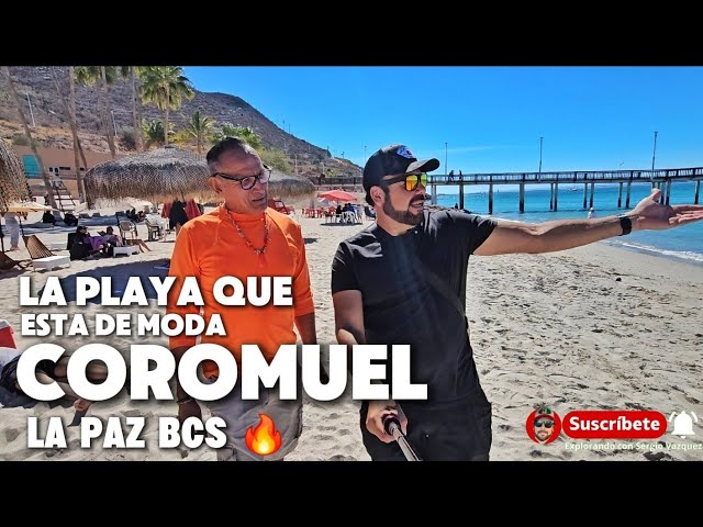 LA PAZ B.C.SUR 🔥 PLAYA COROMUEL LA MAS COMPLETA Y FAMILIAR ✅️