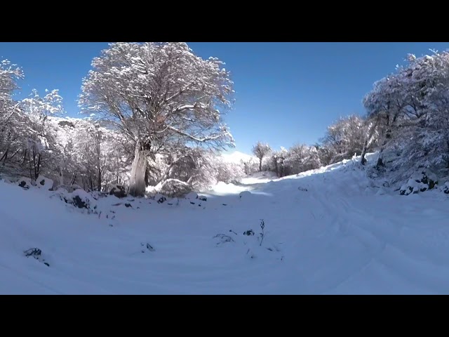 Día de splitboard en Nevados de Chillán