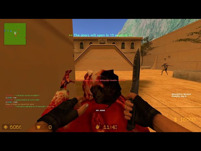 Counter Strike Source Zombie Escape Nide