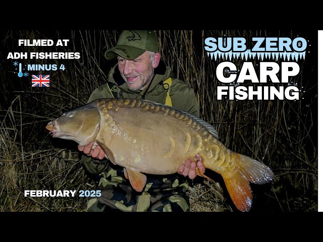 Sub Zero CARP FISHING - February 2025