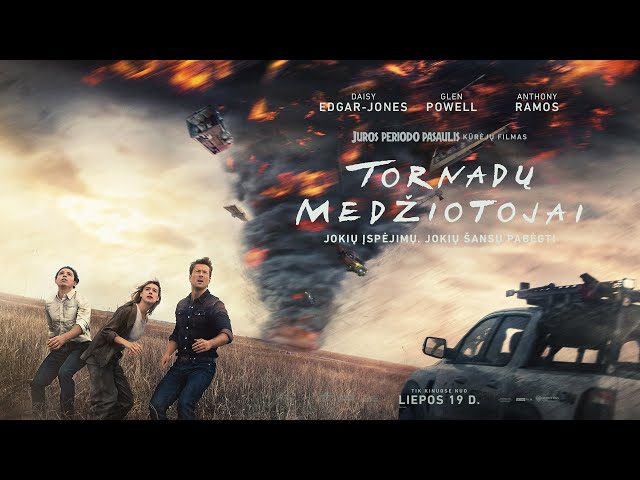 TORNADŲ MEDŽIOTOJAI - „Juros periodo pasaulis“ kūrėjų filmas - TIK KINUOSE nuo liepos 19 d.(anonsas)