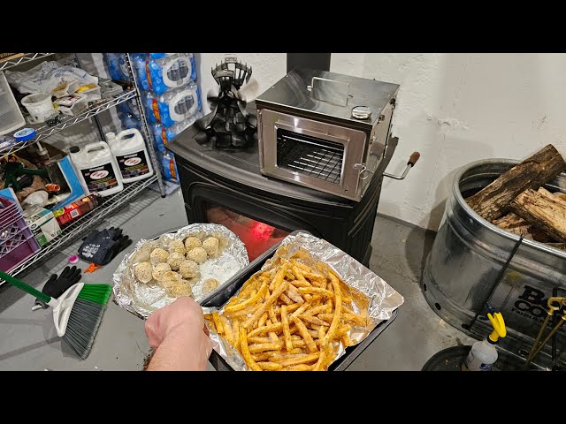 Cooking With Wood Stove Oven