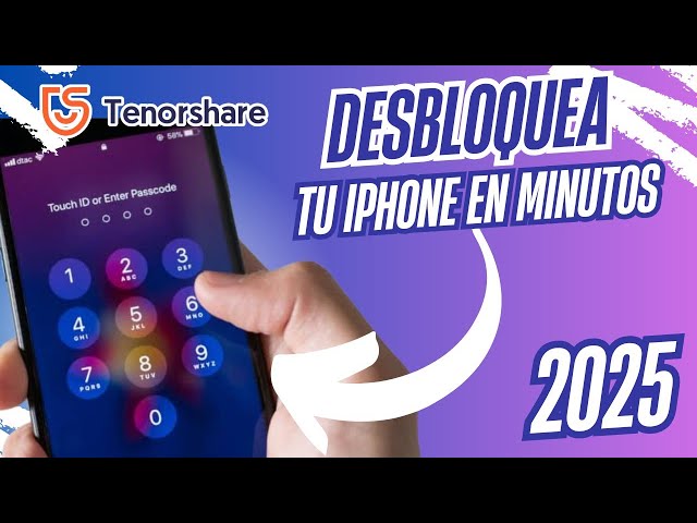 2025✅ Desbloquear iPhone si olvide mi contraseña