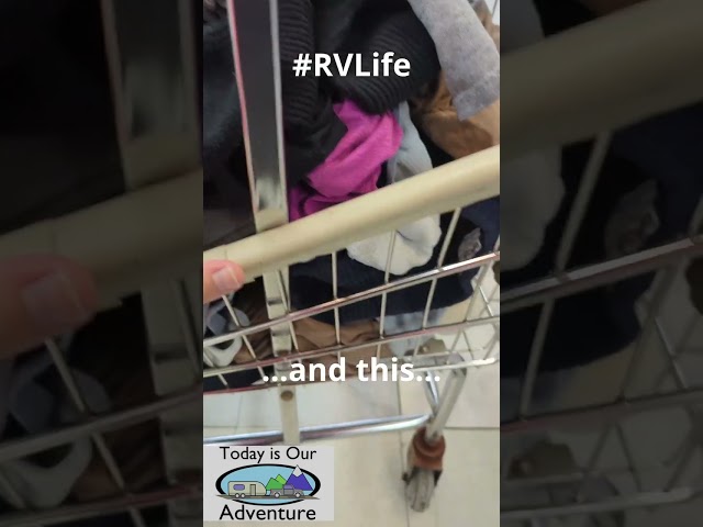 Why didn't anyone tell me this about RV Life? RV Laundry - Today is Our Adventure