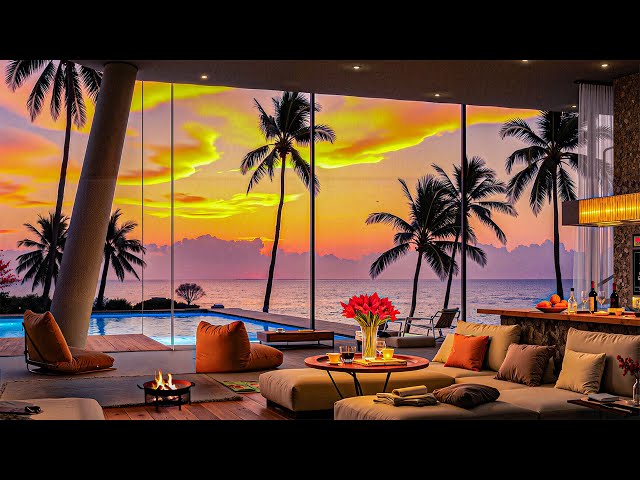 Bossa Nova Jazz and Mind-Boosting at Sunset - Luxury Beach Resort with Soothing Jazz