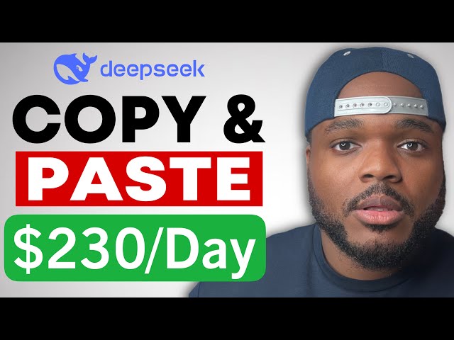 FASTEST Way to Make Money Online with DEEPSEEK AI BOT ($230/Day)