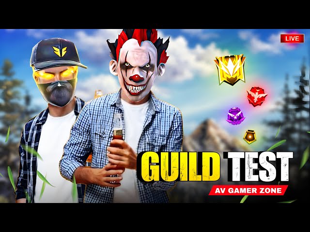 🛑LIVE GUILD TEST 1VS2 / FF LIVE |  ff live guild  🥵 / FREE FIRE LIVE |😺 #gyangaming #freefirelive