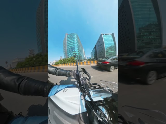 City ride on a bright sunny day #insta360x4 #benellitrk502x #trk502x #trending