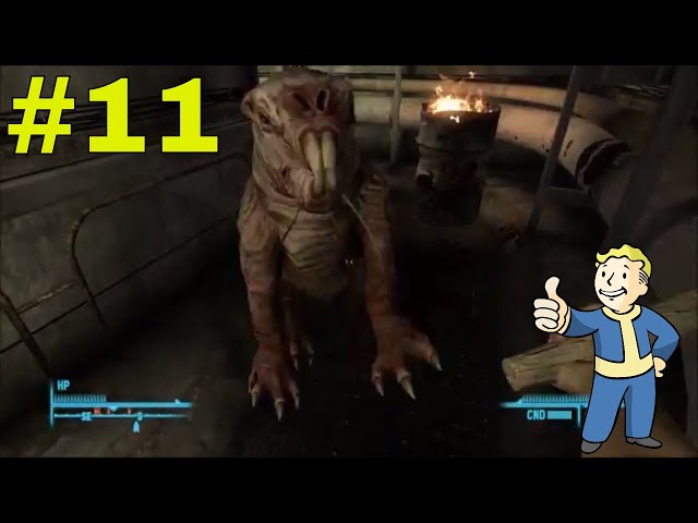 Let's Play Fallout 3 - Part 11 // Moley Moley Moley Moley Moley