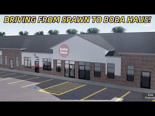 Greenville - Driving from Spawn to Boba Haus