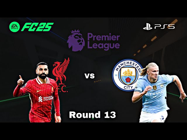 Fc25 - Liverpool vs Manchester City | Premier League | Ps5