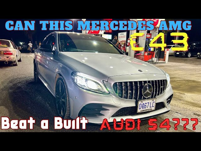 Can This Mercedes AMG C43 Beat a Built Audi S4? 🇯🇲