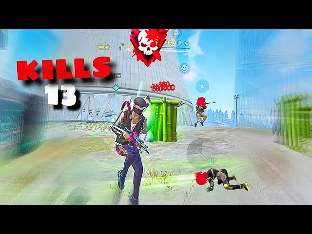 SOLO VS SQWAD 13 Kills My weapon UMP 🌟 Full Gameplay