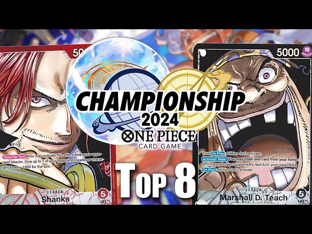 [OP09] OP09 Shanks vs. OP09 Blackbeard || Miyagi Wave 2 Tournament || One Piece Trading Card Game