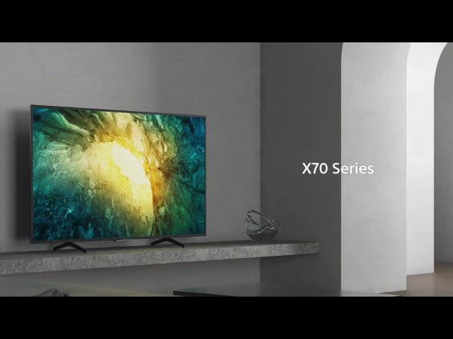 Sony - BRAVIA - X70 Series - 4K HDR TV