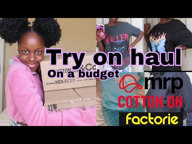 Winter try on haul | Mr price, Cotton on, Factorie | 2020 || South African YouTuber