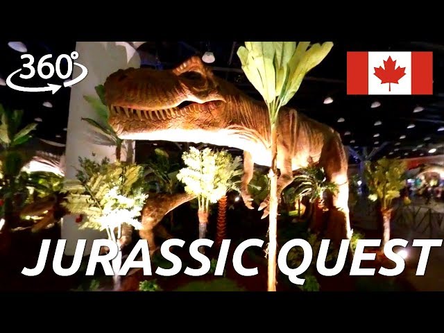 Jurassic Quest 360° World of Moving Dinosaurs in Vancouver