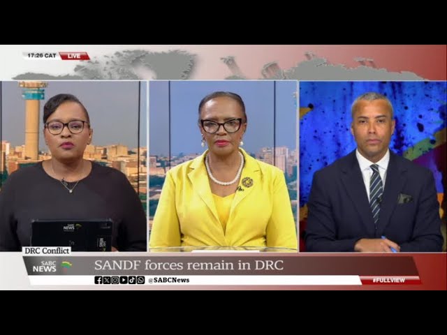 DRC Conflict |  SADC to meet: Sophie Mokoena, Sherwin Bryce-Pease share more