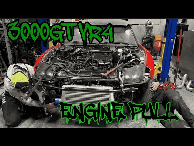 3000GT VR4 ENGINE PULL