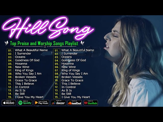 Special Hillsong Worship Songs Playlist 2024 - Top 100 Popular Christian Songs With Lyrics