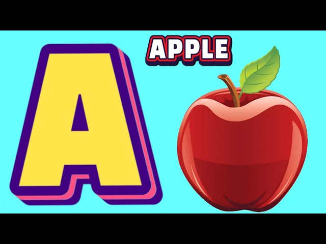 ABCD Phonics Song – Learn Letters & Sounds A is for Apple, ABCD Phonics Song for Kids