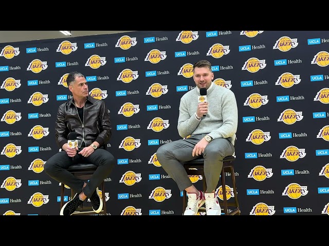 Luka Doncic FULL Lakers Introductory Press Conference