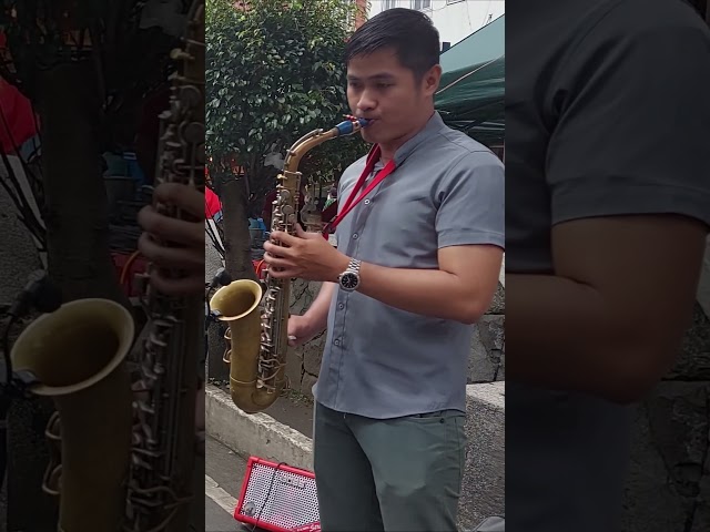 Billy Joel - Just the Way You Are saxophone cover by Nikko Basbas Ibasan at Session Road