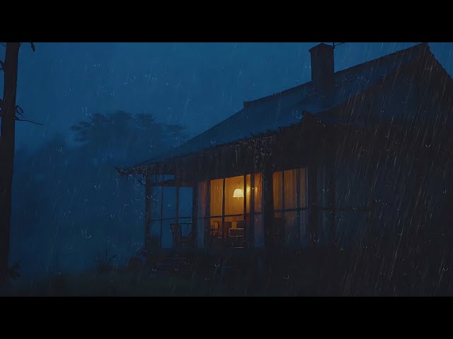 Barulho de Chuva para Dormir Profundamente 🌧️ Som de Chuva e Trovões à Noite #10  Rain Sounds