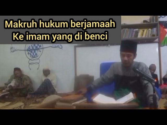 ternyata gak sembarang sholat nge makmum | ngaji kitab fiqih