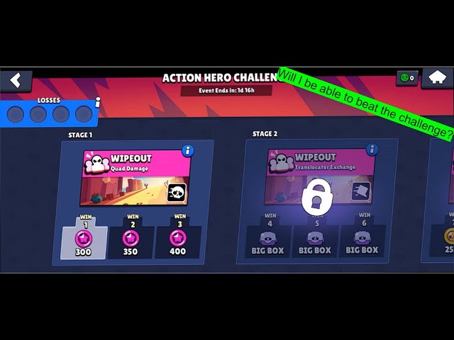 (Turn on captions) Will I beat the Wipeout challenge? (Brawl Stars)