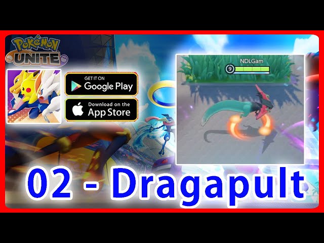 Pokemon Unite - Gameplay Walkthrough Part 2 - Dragapult (best pokemon)