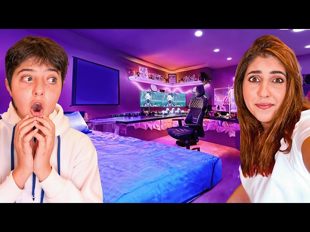 SURPRISE NEW ROOM MAKEOVER! (dream bedroom)