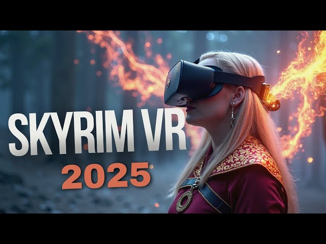 Skyrim VR 2025 Modded..  Wow...    (Mad God Overhaul)