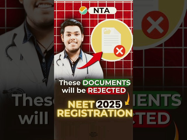 NEET 2025 Registration: Documents Required & Details! #neet2025 #neetform #neetregistration