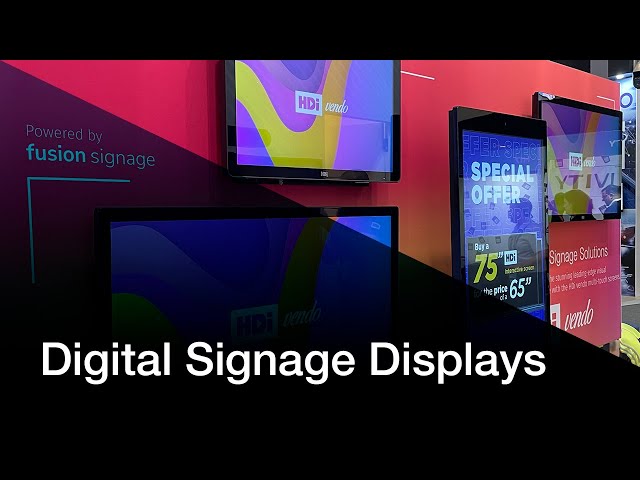 HDi Vendo Series - Digital Signage Displays