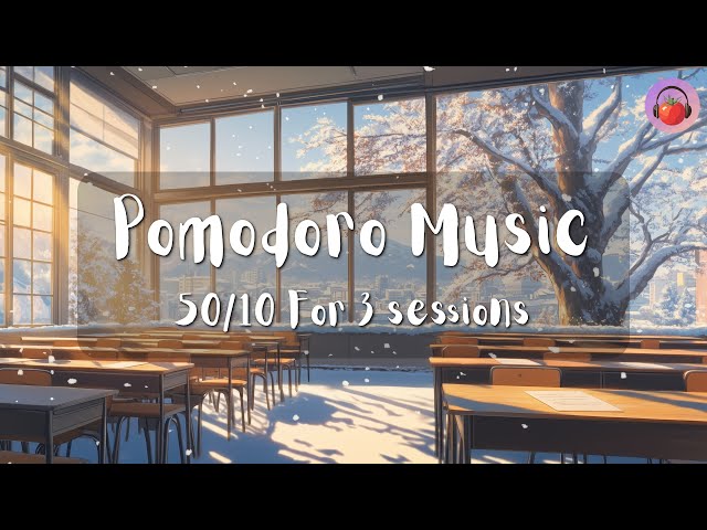 3-HOUR STUDY WITH ME | Pomodoro 50-10 🎧 Lofi Music