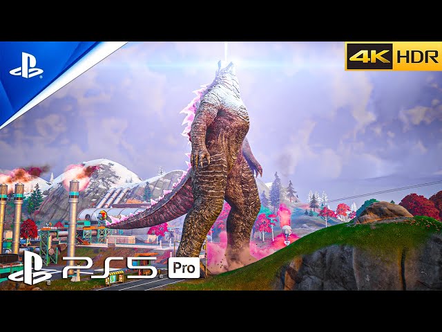 Fortnite (PS5 Pro) 4K 60FPS HDR Gameplay (GODZILLA EVENT)