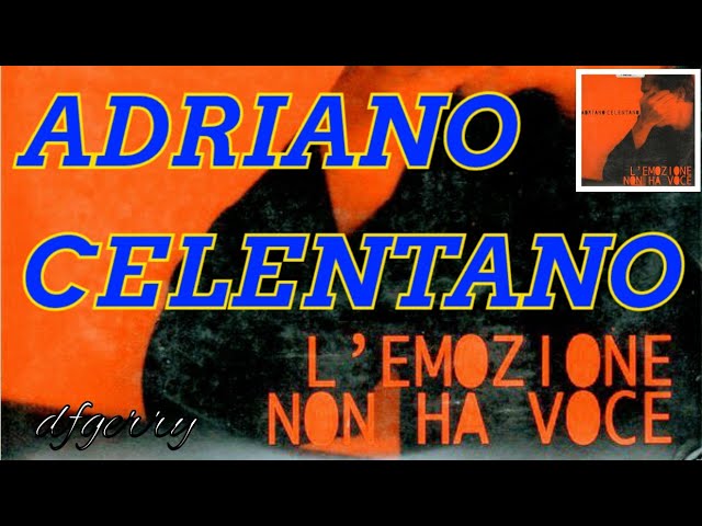 "L'EMOZIONE NON HA VOCE" ADRIANO Celentano, Keyboard Live Cover _dfgerry_