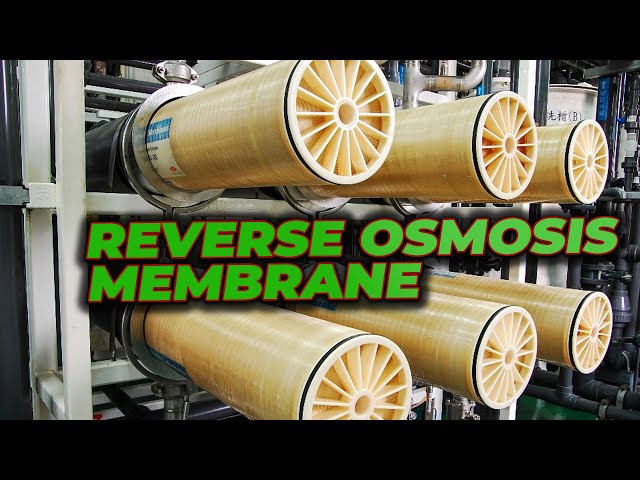 How does ro membrane works and clean water ? Reverse Osmosis membrane systems