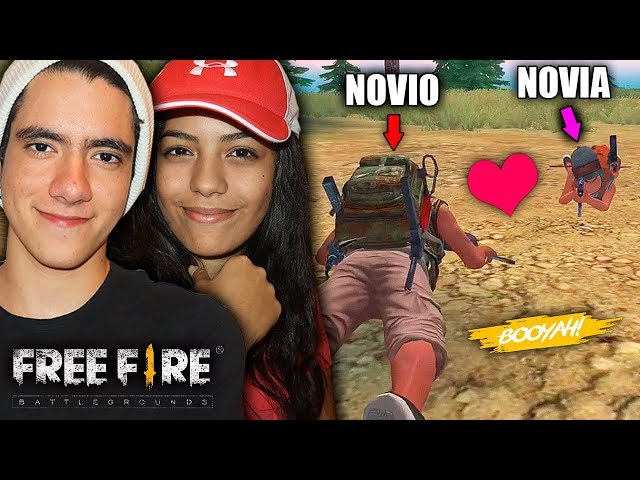 JUGANDO FREE FIRE POR PRIMERA VEZ CON MI EX *la partida mas bonita* | TheDonato