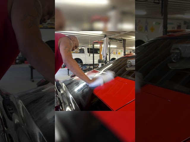 Cleaning the 1970 Baldwin Motion Camaro for the Show