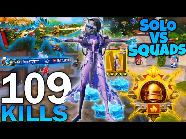 109 KILLS!😍BEST LANDING IN NEW MODE WITH BEST OUTFIT🔥SACRED QUARTET PUBG MOBILE