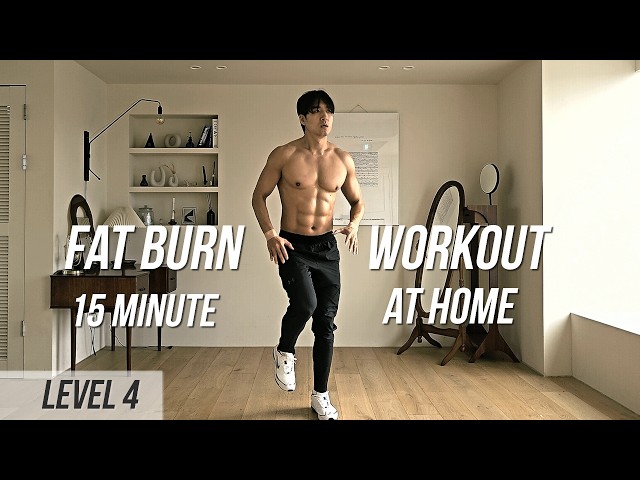 Fat Burning Bodyweight Workout at Home (Level 4)