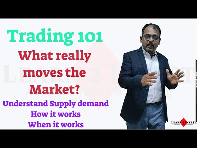 What Really Moves market - Supply demand Trading [know basics before buying a single stock]