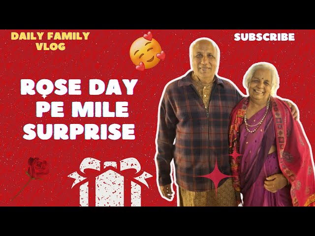 rose day pe mila surprise vlog | RAJNI JOSHI VLOGS #vlog #vlogs #familyvlogs #youtube #trending